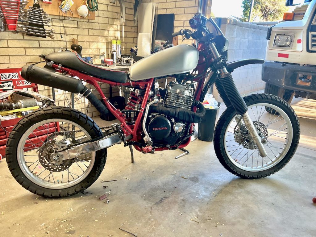 1996 Honda XR600R Scrambler